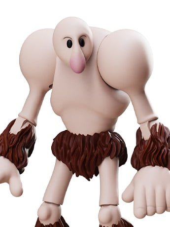 Popeye Classics The Goon Action Figure Gallery Image 2