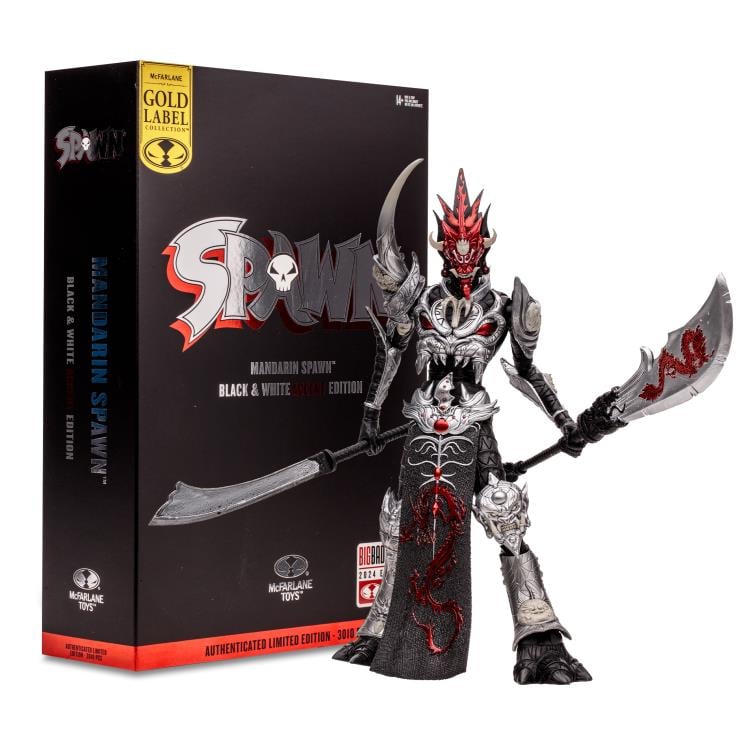 Spawn's Universe Mandarin Spawn BBTS Exclusive Limited Black & White Accent Edition Figure Gallery Image 21