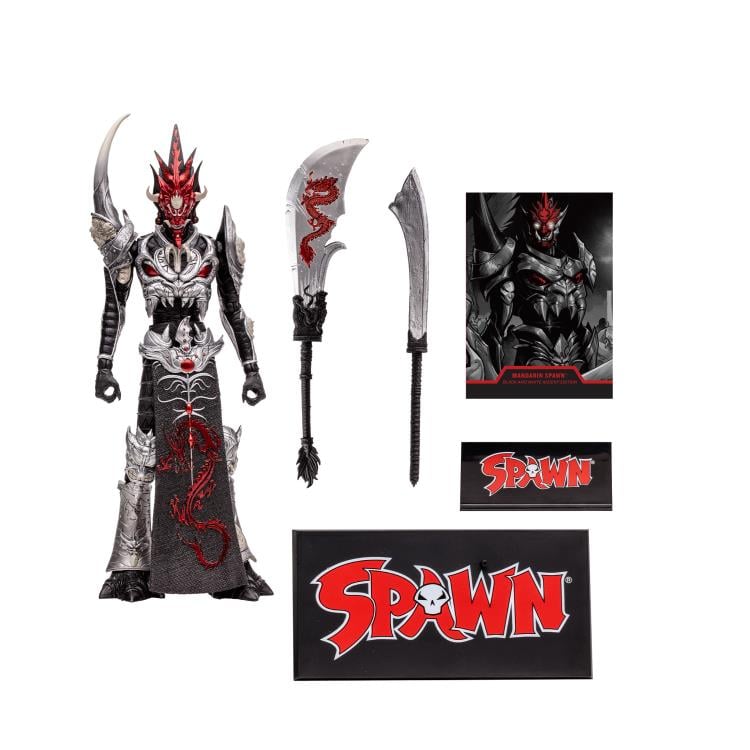Spawn's Universe Mandarin Spawn BBTS Exclusive Limited Black & White Accent Edition Figure Gallery Image 20