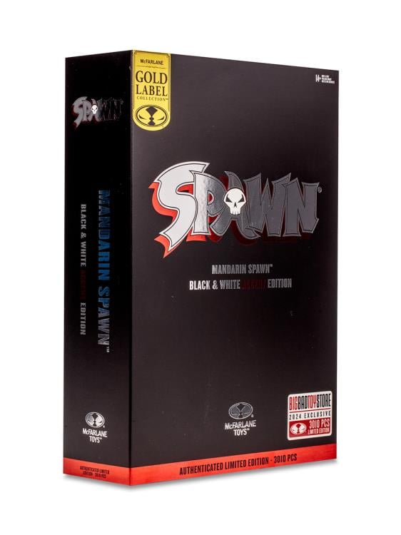 Spawn's Universe Mandarin Spawn BBTS Exclusive Limited Black & White Accent Edition Figure Gallery Image 22