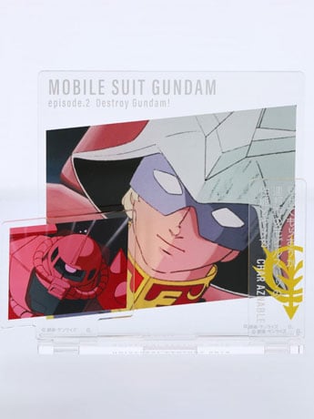 Mobile Suit Gundam Gundam Dialogue Acrylic Collection Episode 2 Char Aznable (Ver. A) Exclusive Acrylic Stand Gallery Image 2