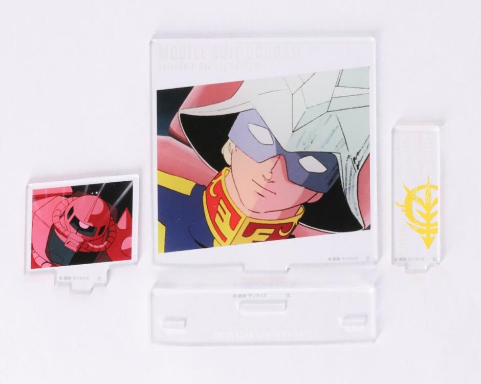 Mobile Suit Gundam Gundam Dialogue Acrylic Collection Episode 2 Char Aznable (Ver. A) Exclusive Acrylic Stand Gallery Image 3