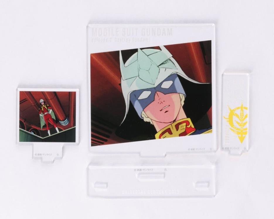 Mobile Suit Gundam Gundam Dialogue Acrylic Collection Episode 2 Char Aznable (Ver. B) Exclusive Acrylic Stand Gallery Image 3