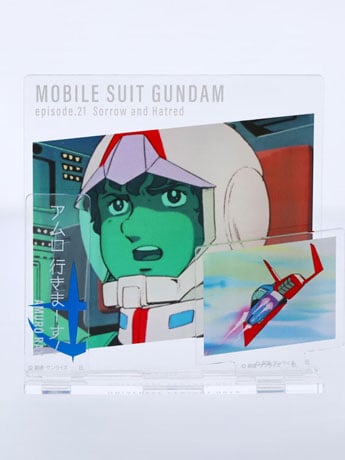 Mobile Suit Gundam Gundam Dialogue Acrylic Collection Episode 21 Amuro Ray Exclusive Acrylic Stand Gallery Image 2