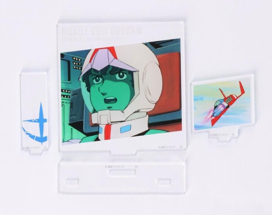 Mobile Suit Gundam Gundam Dialogue Acrylic Collection Episode 21 Amuro Ray Exclusive Acrylic Stand Gallery Image 3