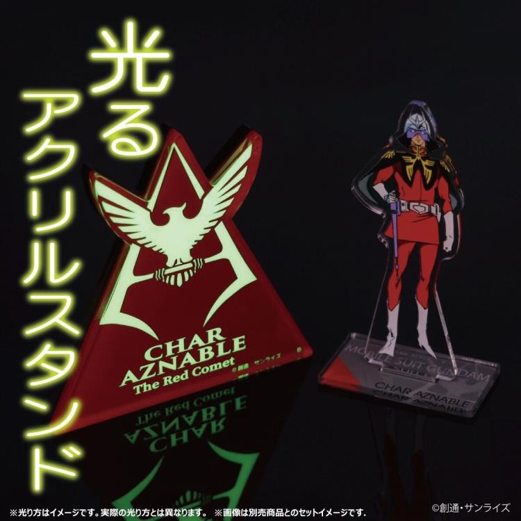 Mobile Suit Gundam Char Aznable Symbol (Glowing) Exclusive Acrylic Stand Gallery Image 6