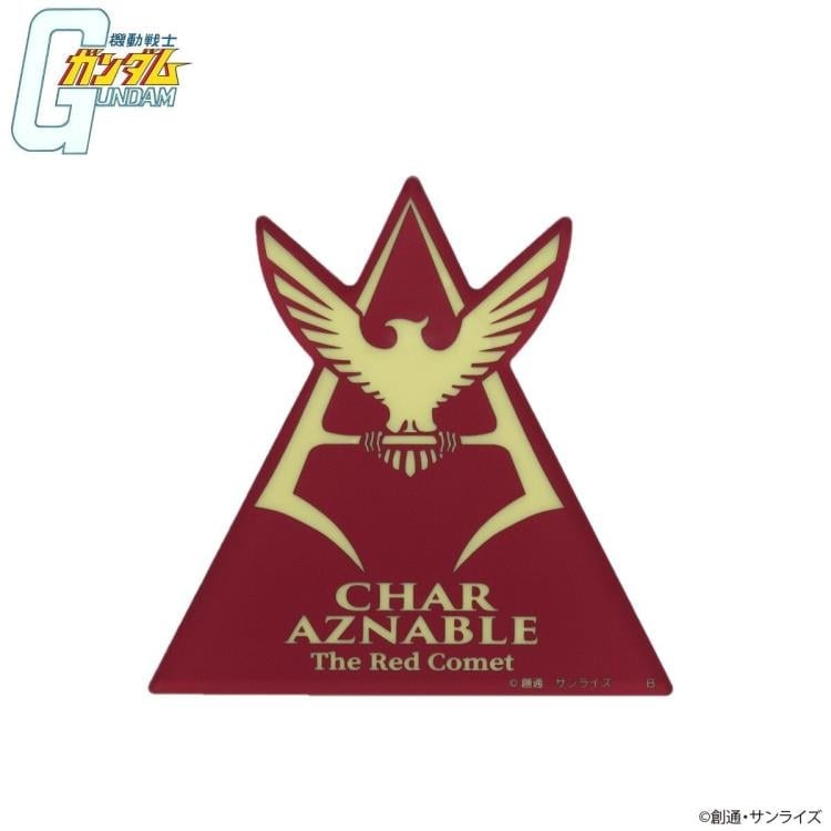 Mobile Suit Gundam Char Aznable Symbol (Glowing) Exclusive Acrylic Stand Gallery Image 3
