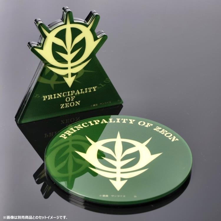 Mobile Suit Gundam Principality of Zeon (Glow-in-the-Dark) Exclusive Acrylic Plate Gallery Image 9
