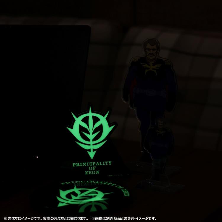 Mobile Suit Gundam Principality of Zeon (Glow-in-the-Dark) Exclusive Acrylic Plate Gallery Image 6