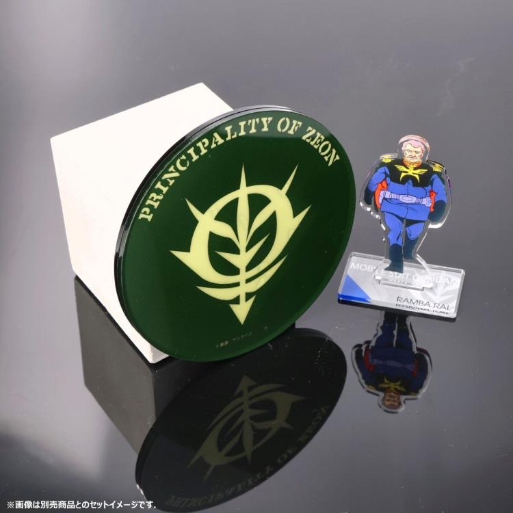Mobile Suit Gundam Principality of Zeon (Glow-in-the-Dark) Exclusive Acrylic Plate Gallery Image 5