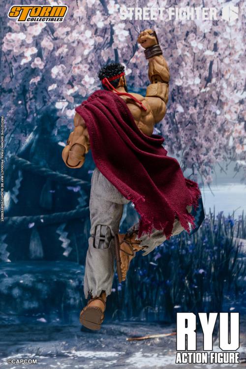 Storm Collectiblesストリートファイターリュウ1/12Arena Street Fighter Alpha 3 Storm Arena Ryu (Black Ver.) 1/12 Scale