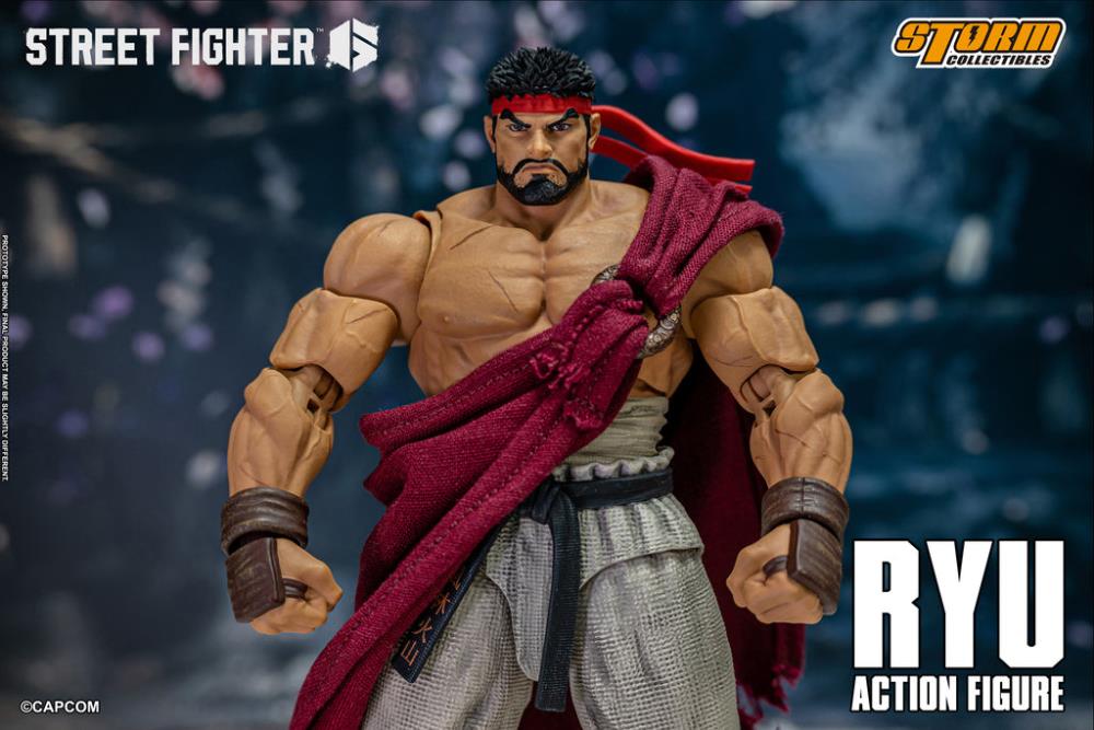Street Fighter 6 Ryu 1/12 Scale Action Figure Gallery Image 7