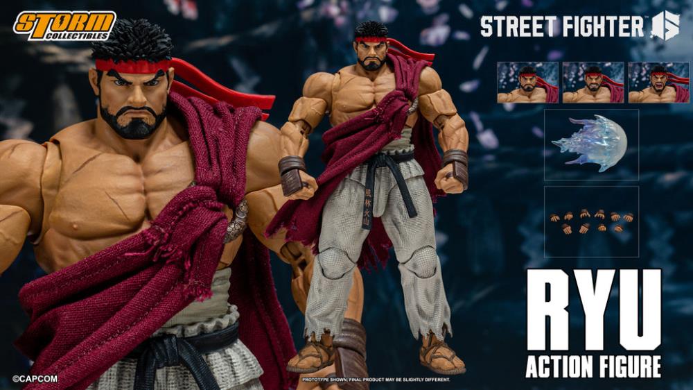 Street Fighter 6 Ryu 1/12 Scale Action Figure Gallery Image 31