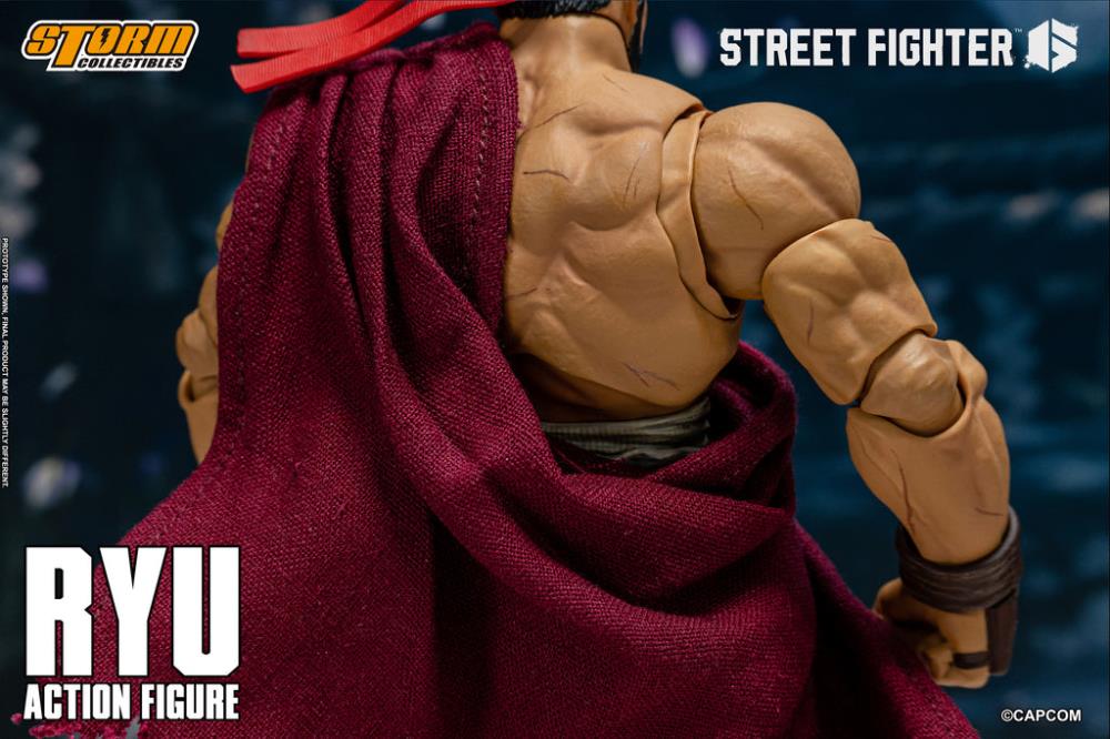 Street Fighter 6 Ryu 1/12 Scale Action Figure