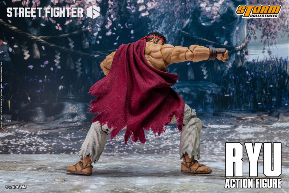 Street Fighter 6 Ryu 1/12 Scale Action Figure Gallery Image 14
