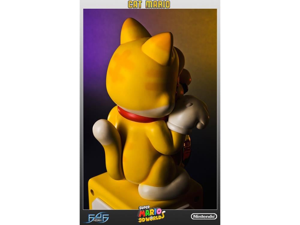 Super Mario 3D World Cat Mario Statue Gallery Image 8