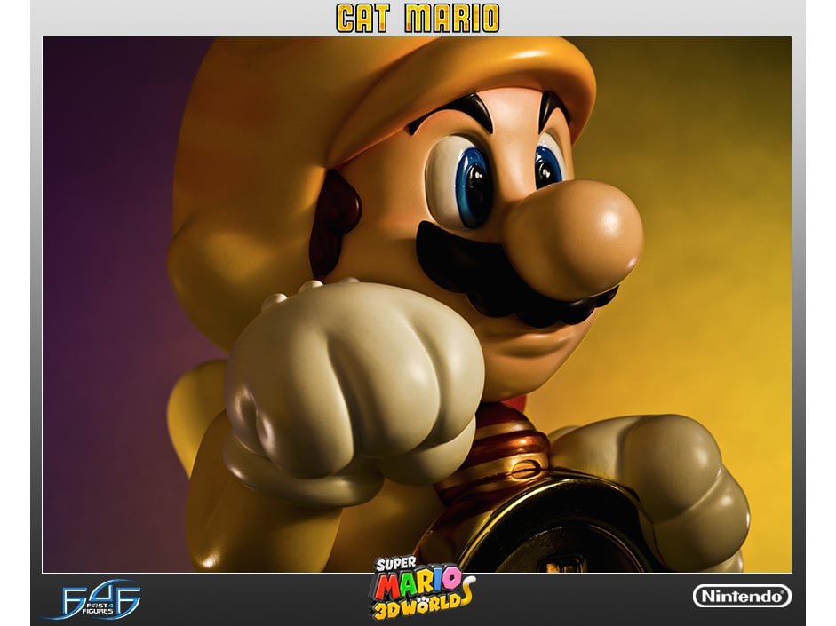 Super Mario 3D World Cat Mario Statue Gallery Image 12