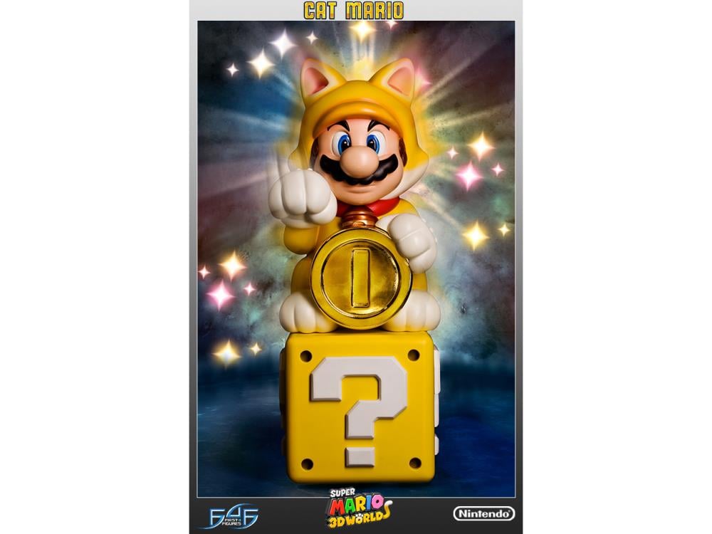 Super Mario 3D World Cat Mario Statue Gallery Image 14