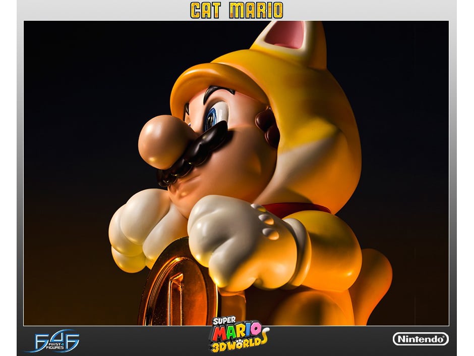 Super Mario 3D World Cat Mario Statue Gallery Image 9
