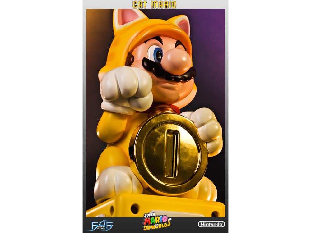 Super Mario 3D World Cat Mario Statue Gallery Image 7