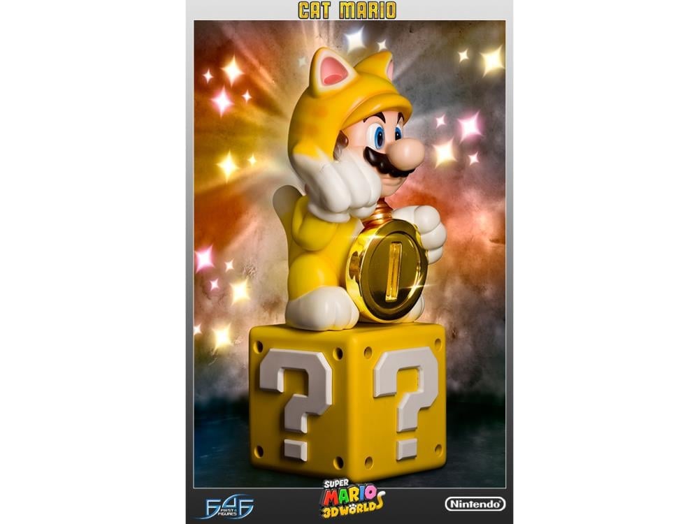 Super Mario 3D World Cat Mario Statue Gallery Image 13