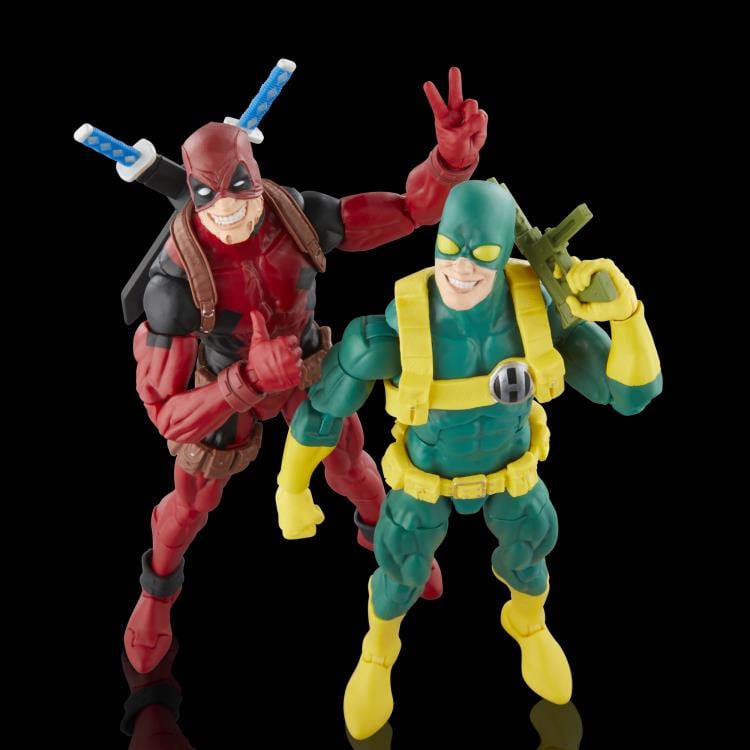Marvel Legends Deadpool & Bob, Agent of Hydra SDCC 2023 Exclusive Action Figure Two-Pack Gallery Image 4
