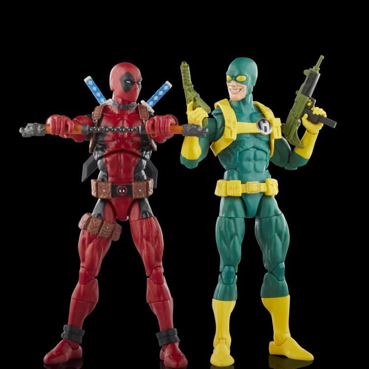 Marvel Legends Deadpool & Bob, Agent of Hydra SDCC 2023 Exclusive Action Figure Two-Pack Gallery Image 3
