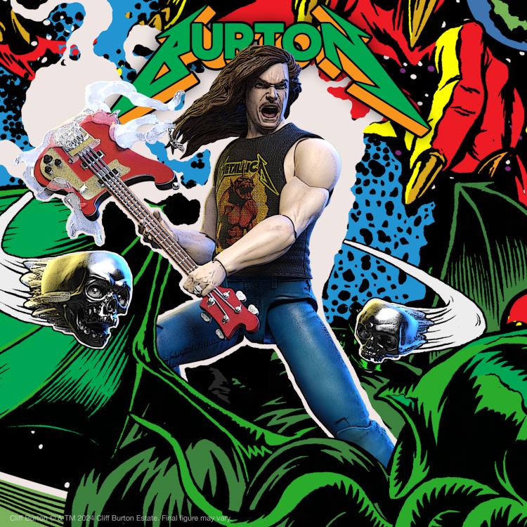 Cliff Burton (Superhero Poster) ULTIMATES! Action Figure Gallery Image 5