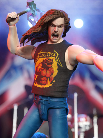 Cliff Burton (Superhero Poster) ULTIMATES! Action Figure Gallery Image 2