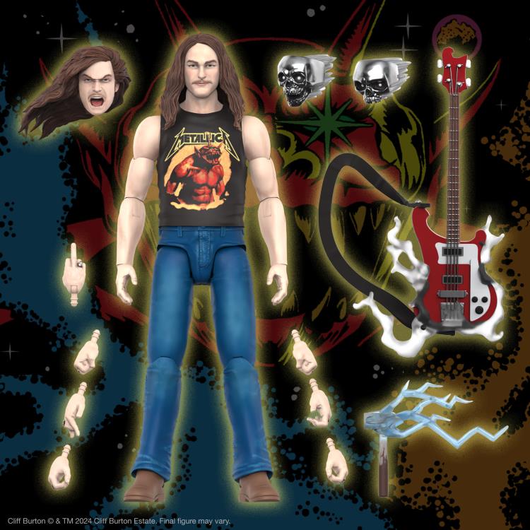 Cliff Burton (Superhero Poster) ULTIMATES! Action Figure