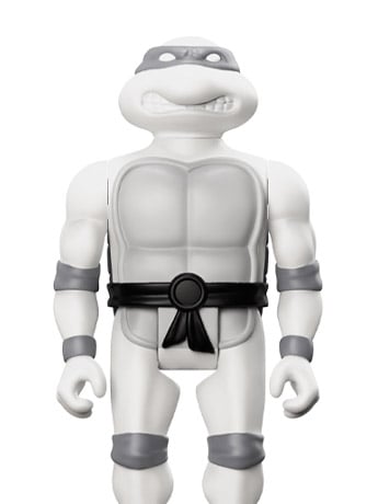 Teenage Mutant Ninja Turtles ReAction Raphael (Comic Greyscale) Figure Gallery Image 2