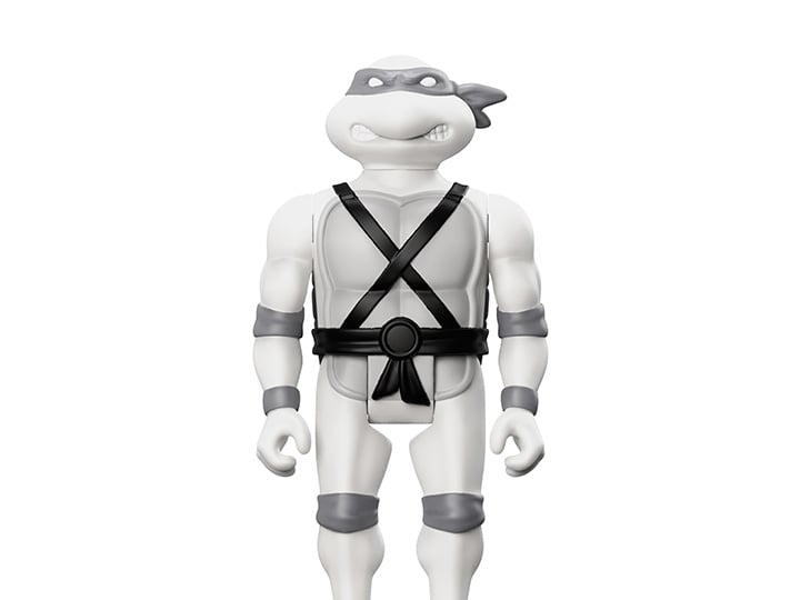 Teenage Mutant Ninja Turtles ReAction Donatello (Comic Greyscale) Figure Gallery Image 1