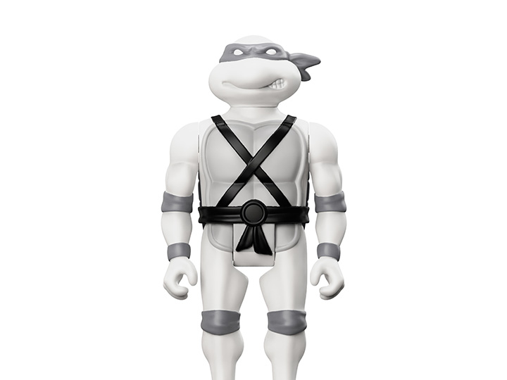 Teenage Mutant Ninja Turtles ReAction Leonardo (Comic Greyscale) Figure Gallery Image 1
