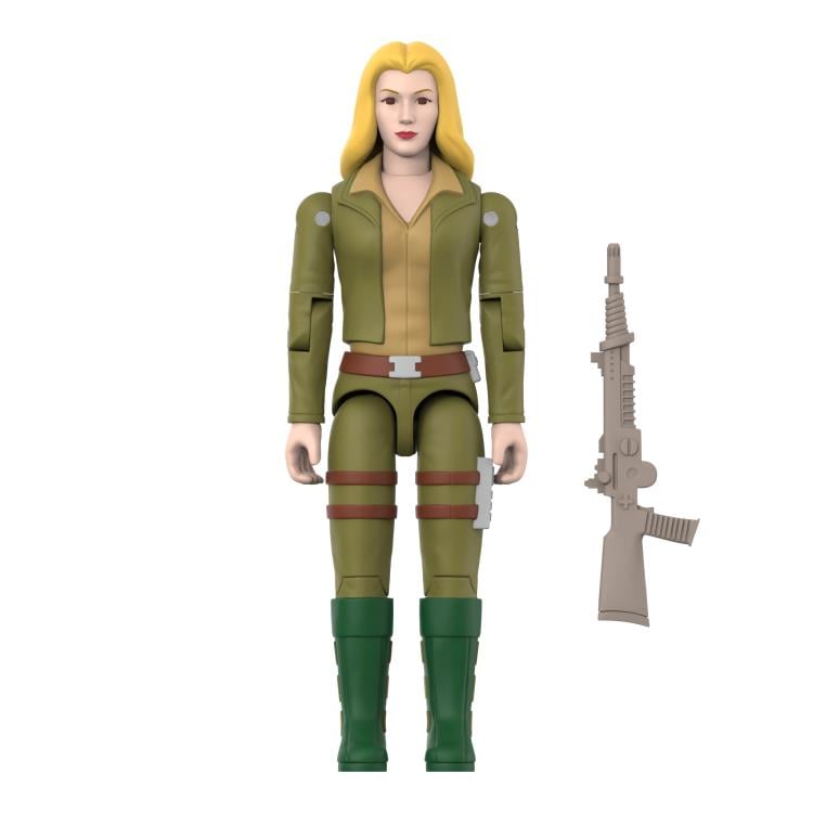 G.I. Joe ReAction+ Cover Girl (Blonde) Action Figure Gallery Image 4