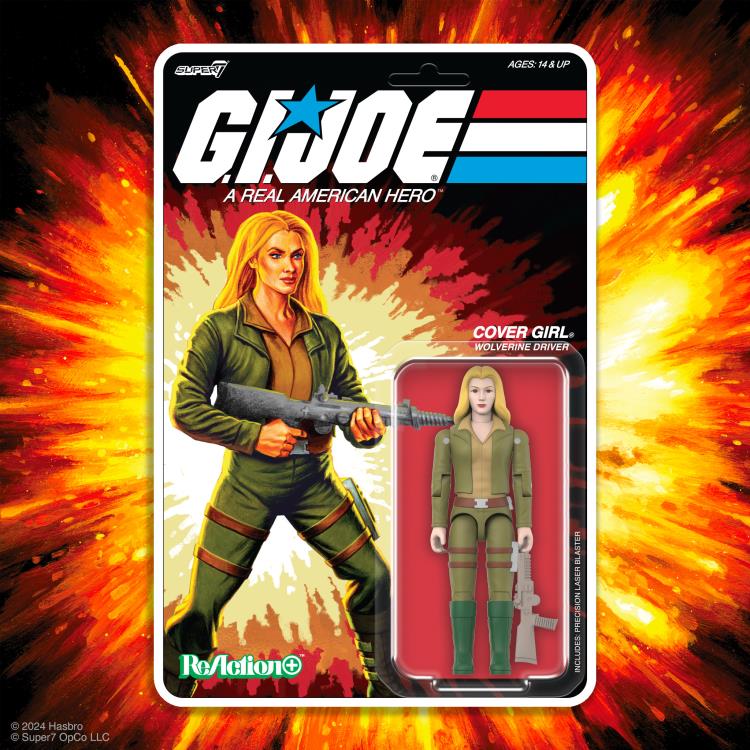 G.I. Joe ReAction+ Cover Girl (Blonde) Action Figure Gallery Image 5