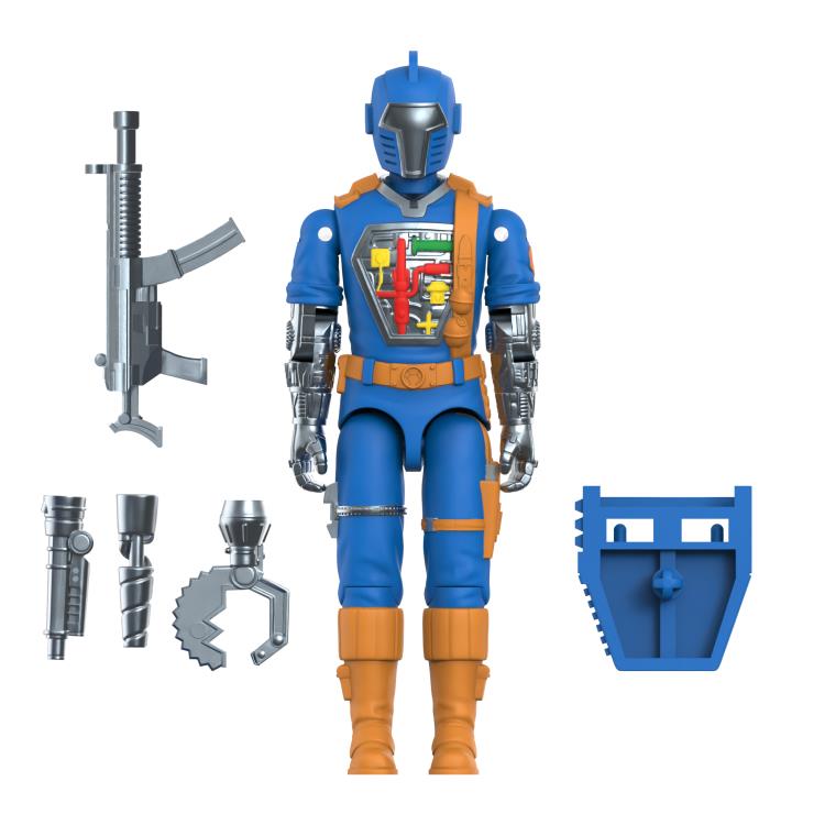G.I. Joe ReAction+ Cobra B.A.T. (Comic Blue) Action Figure Gallery Image 4