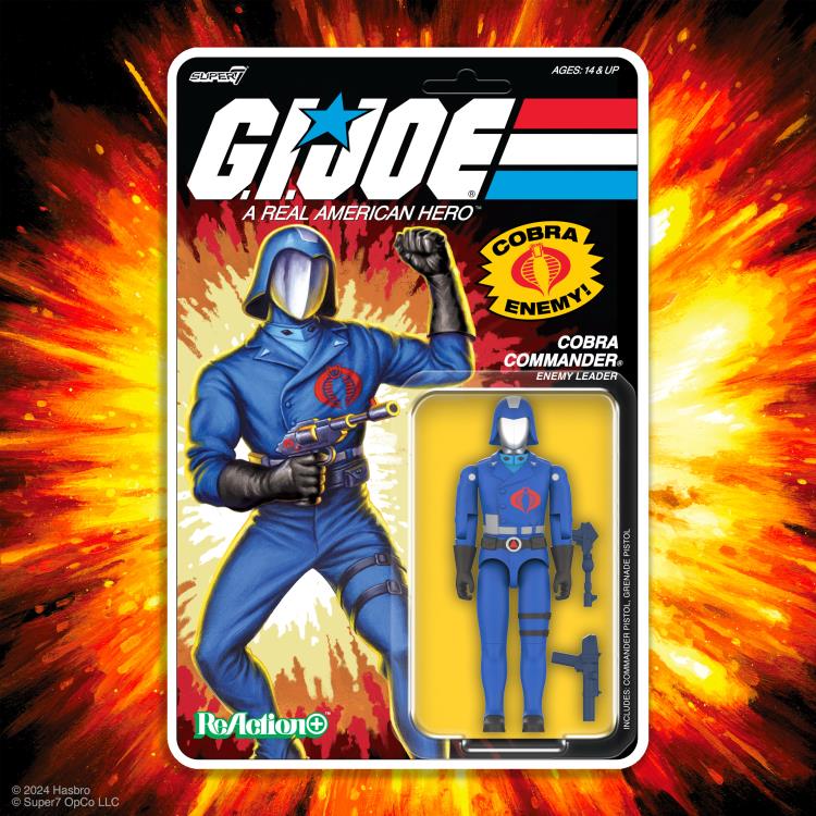 G.I. Joe ReAction+ Cobra Commander (Cartoon) Action Figure Gallery Image 5