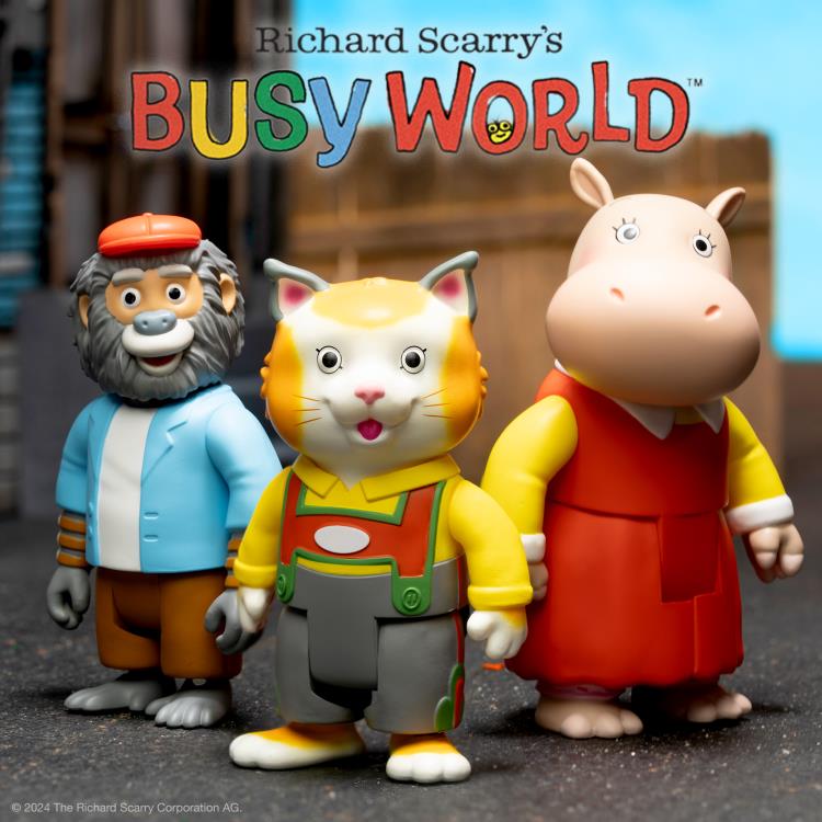 Richard Scarry ウサギ ぬいぐるみ 1992 the Busy World of Richard