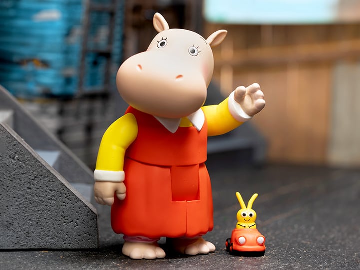 Richard Scarry's Busy World ReAction Hilda Hippo Figure Gallery Image 1