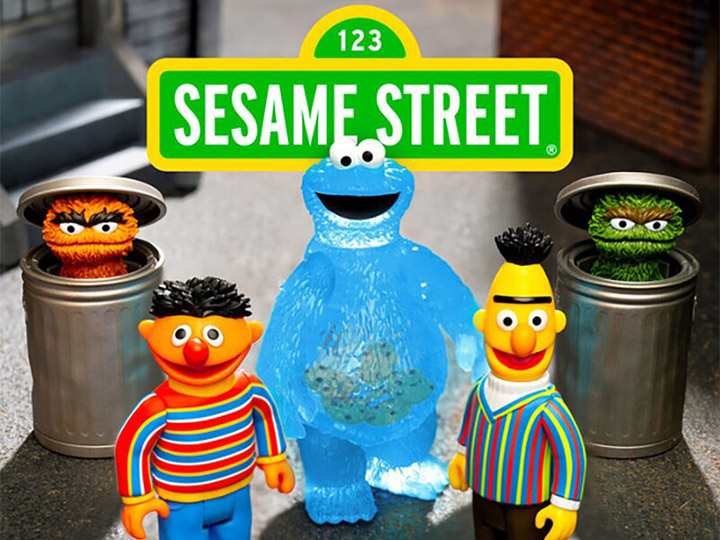 Sesame Street ReAction Wave 1 Box of 12 Random Figures Gallery Image 1