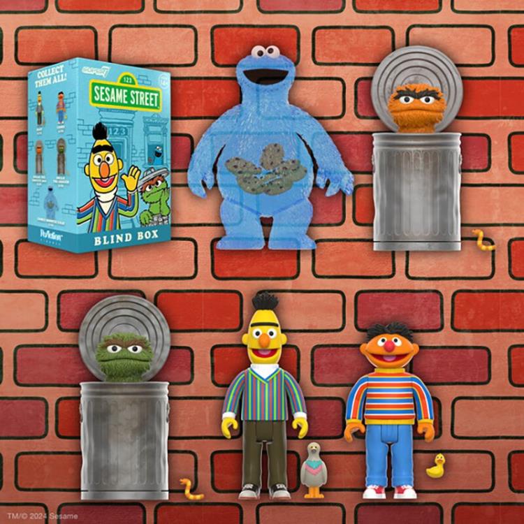 Sesame Street ReAction Wave 1 Box of 12 Random Figures Gallery Image 4