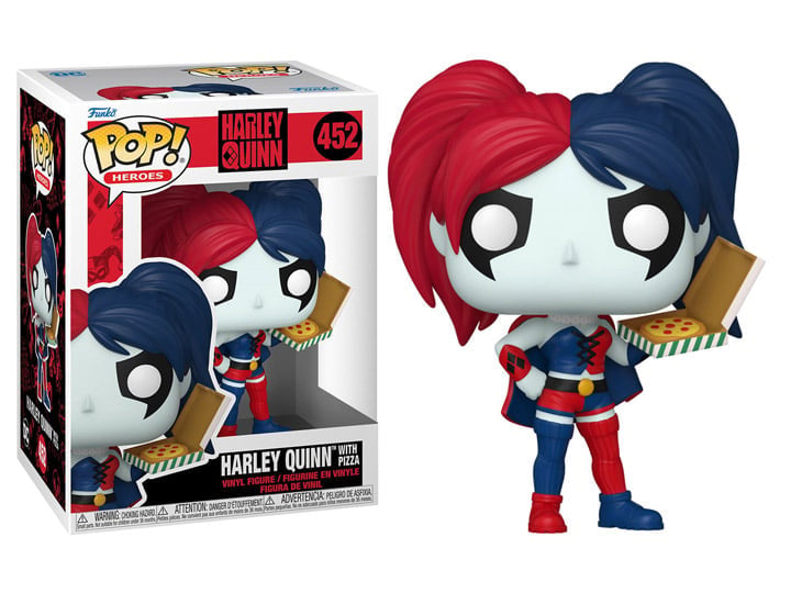 Pop! Heroes: DC Comics - Harley Quinn with Pizza Gallery Image 1