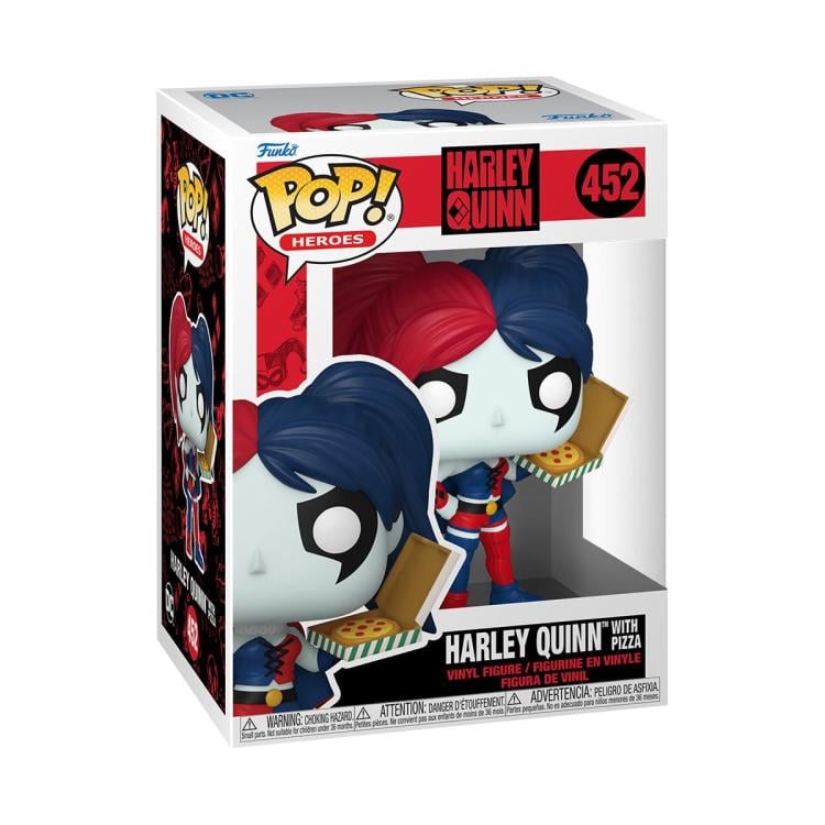 Pop! Heroes: DC Comics - Harley Quinn with Pizza Gallery Image 4