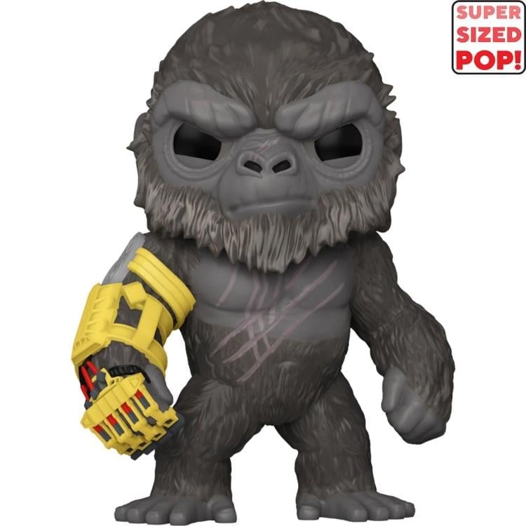 Pop! Movies: Super Sized 6" Godzilla x Kong: The New Empire - Kong with Mechanical Arm Gallery Image 3