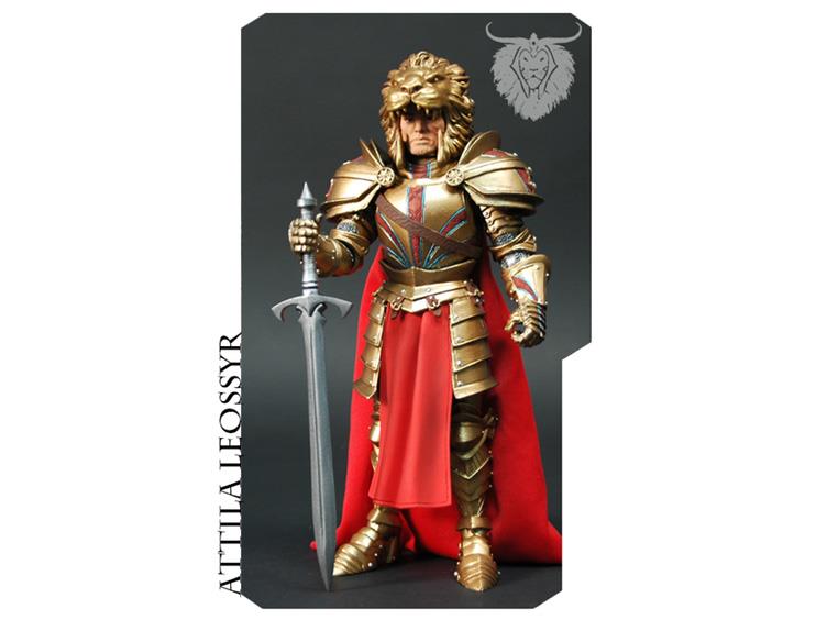 Mythic Legions: Standard Figure - Attila Leossyr (Army of Leodysseus) Gallery Image 1