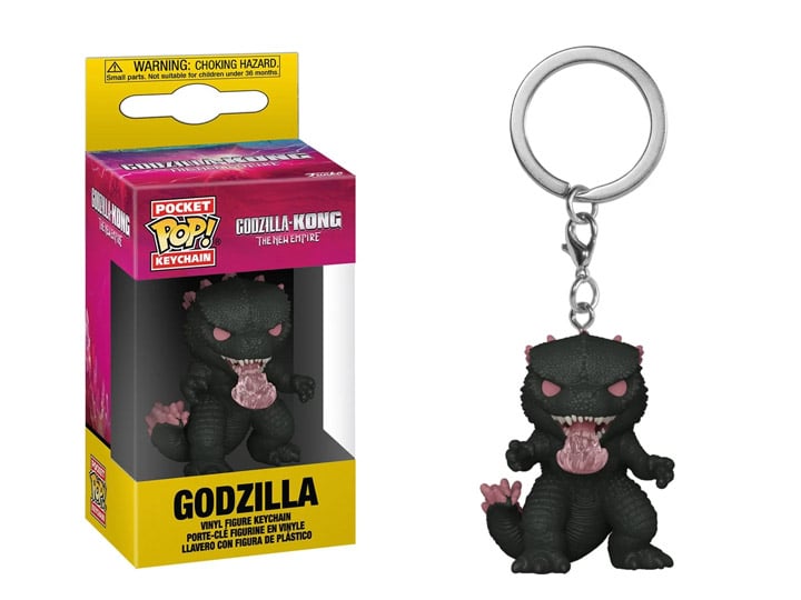 Pocket Pop! Keychain: Godzilla x Kong: The New Empire - Godzilla with Heat-Ray Gallery Image 1