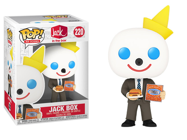 Jack in the Box Pop! Ad Icons #220 Jack Box (Meaty Cheesy Boys) Gallery Image 1