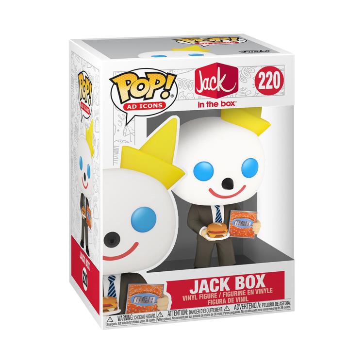 Jack in the Box Pop! Ad Icons #220 Jack Box (Meaty Cheesy Boys) Gallery Image 4