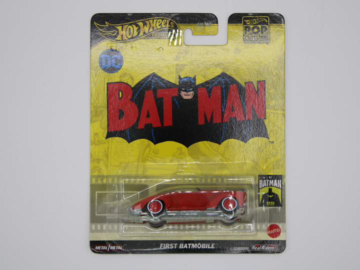 Batman Hot Wheels Premium Pop Culture 2024 Mix 2 First Batmobile Gallery Image 1