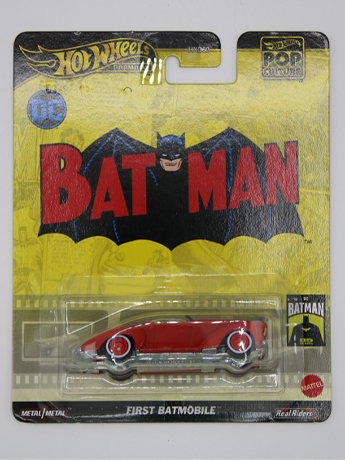 Batman Hot Wheels Premium Pop Culture 2024 Mix 2 First Batmobile Gallery Image 2